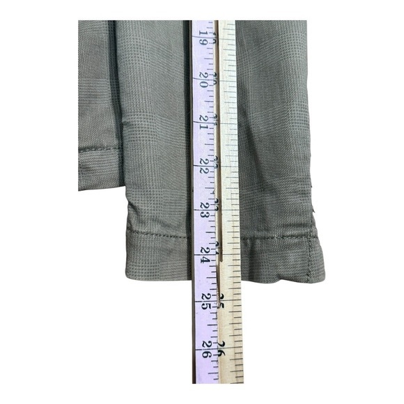 Eddie Bauer Blazer Jacket Womens 10 Green Stretch Button Cotton Casual Workwear - Picture 2 of 8